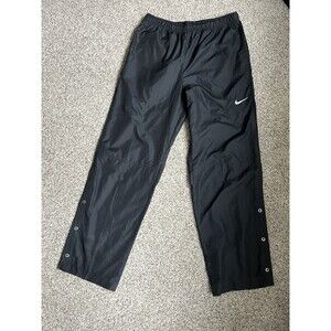 Men's Nike Golf Wind Pants, Black, Size Medium